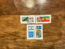 4. 1967 Brooke Bond Tea "FLAGS & EMBLEMS OF THE WORLD" Cards ! - Photo 3