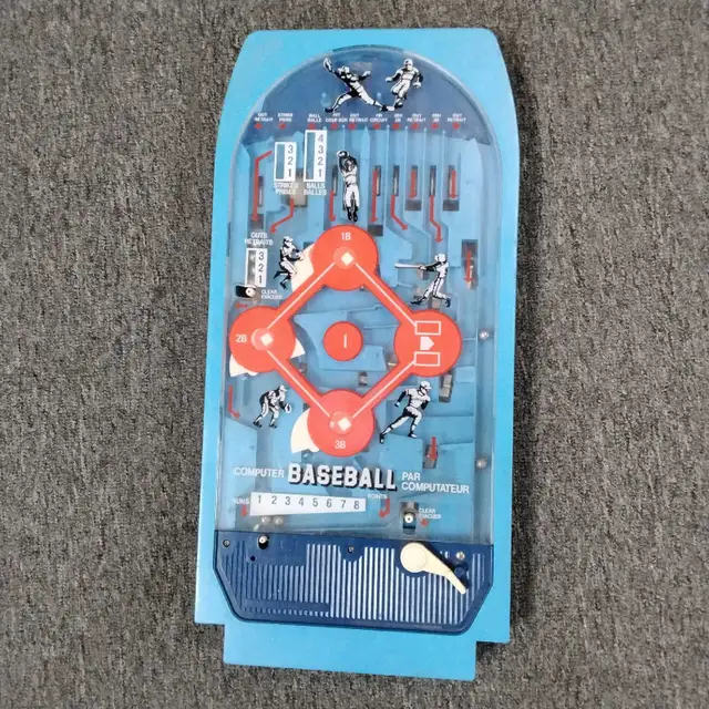 Baseball Pinball Game Vintage (1979)