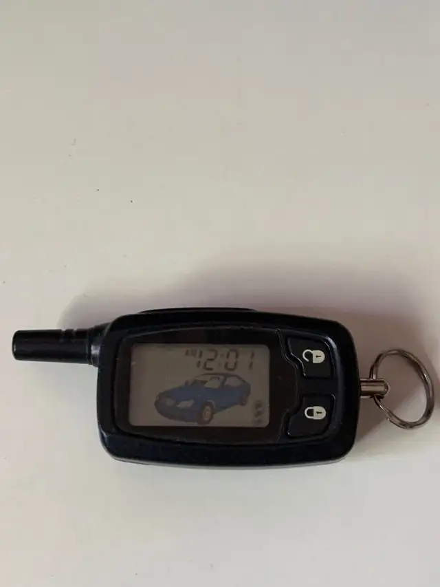 Autostart 5 buttons 2 way LCD remote car starter FOB