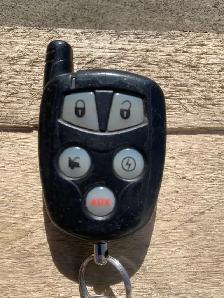 AutoStart 5 buttons 2 way remote car starter FOB. IC 1513A-NAH35