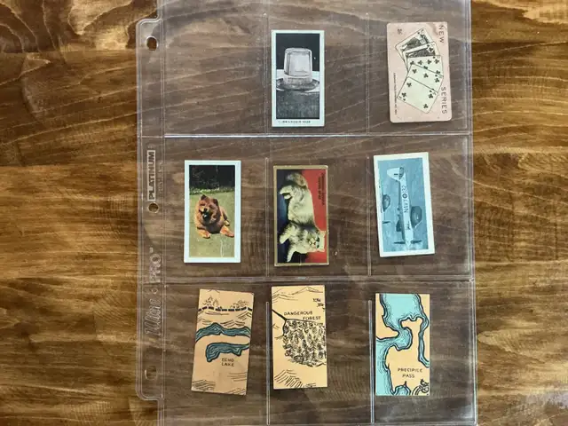 8. 1950’s/60’s Collectible Trading Cards !