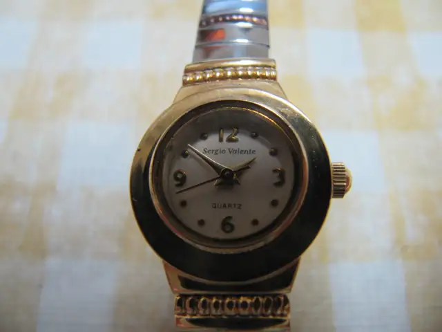 Sergio Valente Vintage Ladies Watch Brand New Circa 1970-80s