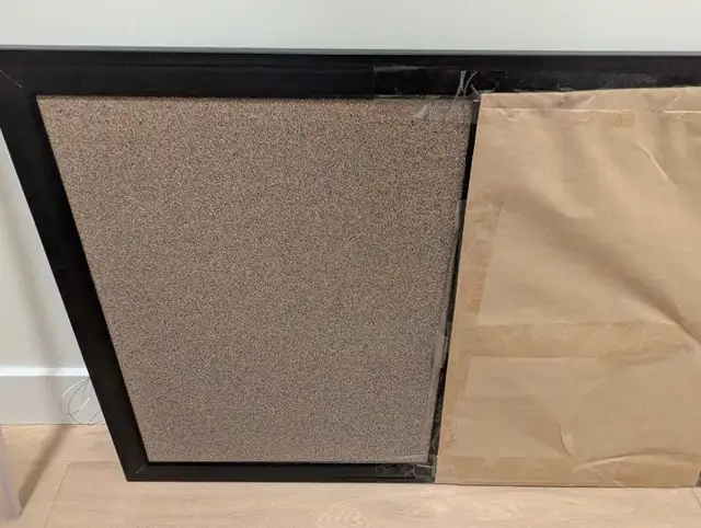Cork and white eraser board