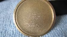 MINTY VINTAGE SWISS CATOREX GENTELMENS GOLD DRESS POCKET WATCH - Photo 8