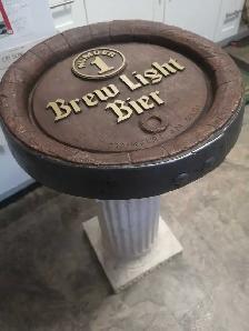 Vintage Number 1 Brew Light Beir Frankfurt Am Main Barrel End