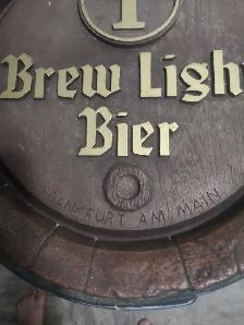 Vintage Number 1 Brew Light Beir Frankfurt Am Main Barrel End - Photo 4