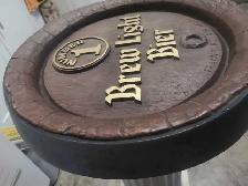 Vintage Number 1 Brew Light Beir Frankfurt Am Main Barrel End - Photo 6