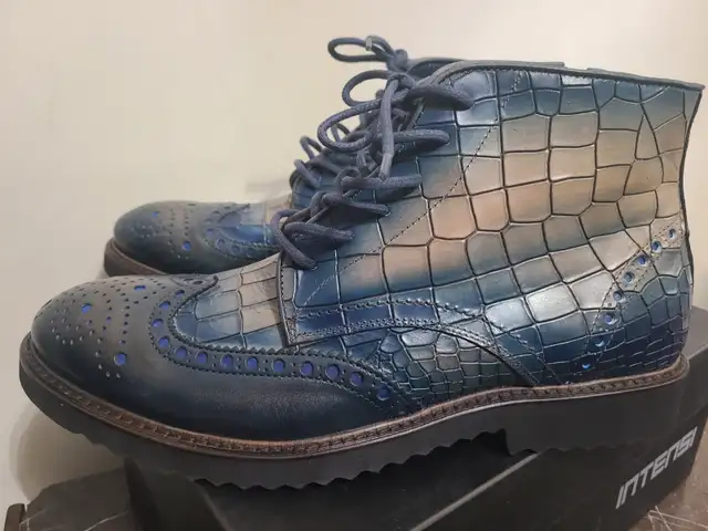Brand New Stylish Leather Boots Size 11