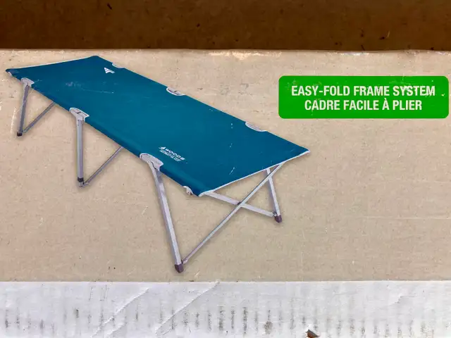 Woods Instant XL Portable Folding Camping Cot with Carry Case