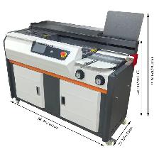 220V A4 Auto Side Glue Binding Machine Touch Screen 1.9KW 122156 - Photo 9