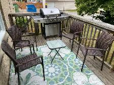 Rattan Patio Chairs and Table Set