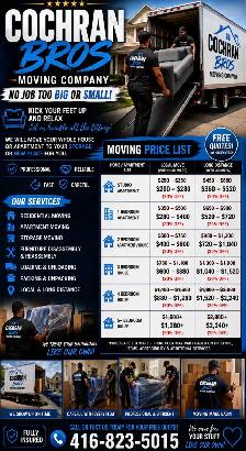 Moving Service –We’re the Best, We’re the Most Affordable!