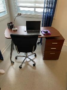 Computer Desk and Chair