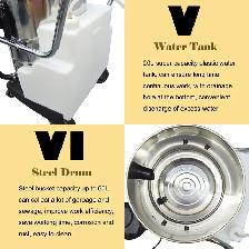 110V 2000W Carpet Extractor Machine 80L 053382 - Photo 8