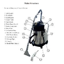 110V 2000W Carpet Extractor Machine 80L 053382 - Photo 10