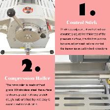 Dough Sheeter Reversible Croissant Pastry Press Machine 056046 - Photo 5