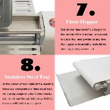 Dough Sheeter Reversible Croissant Pastry Press Machine 056046 - Photo 8
