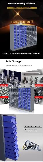 60 Drawers Parts Cabinet Bolt and Nut Tool Storage Cabinet054554 - Photo 6