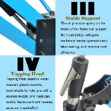M3-M12 Universal 360°Pneumatic Tapping Machine 056352 - Photo 8
