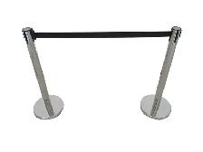 6PCS Stanchions Public Posts Barriers Retractable Belt 170520 - Photo 4
