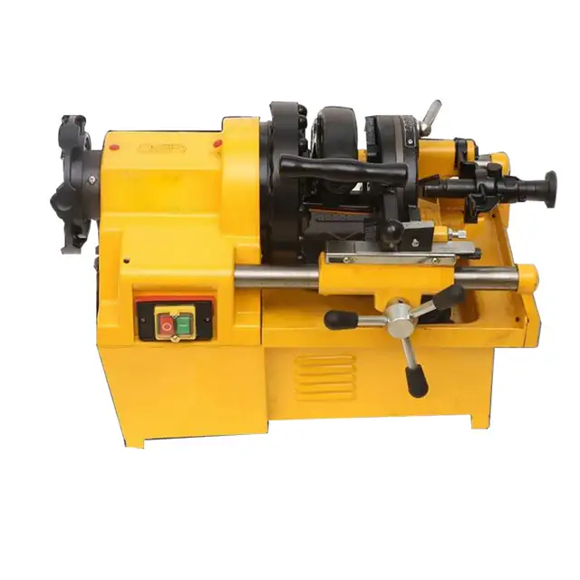 220V Multifunctional Pipe Threader Machine Cutter Trim 300243