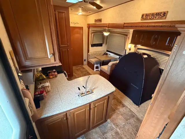 blue ridge - forest river quad bunk house 5th wheel