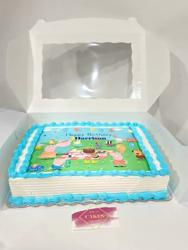 Slab Cakes GTA Photo cake Edible print  image 30 servings