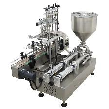 Two Nozzles Fully Automatic Paste Liquid Filling Machine 160208