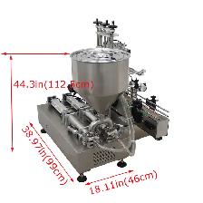 Two Nozzles Fully Automatic Paste Liquid Filling Machine 160208 - Photo 5