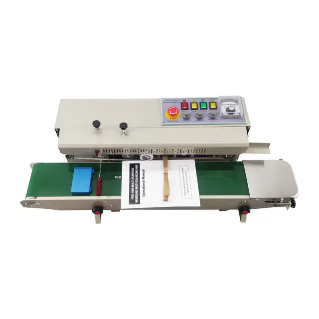 FRD-1000II Continuous Bag Sealing Machine Band Sealer110V 181217