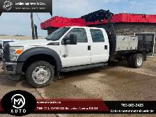 2012 Ford Super Duty F-450 DRW Crew Cab 8 FT Flatbed