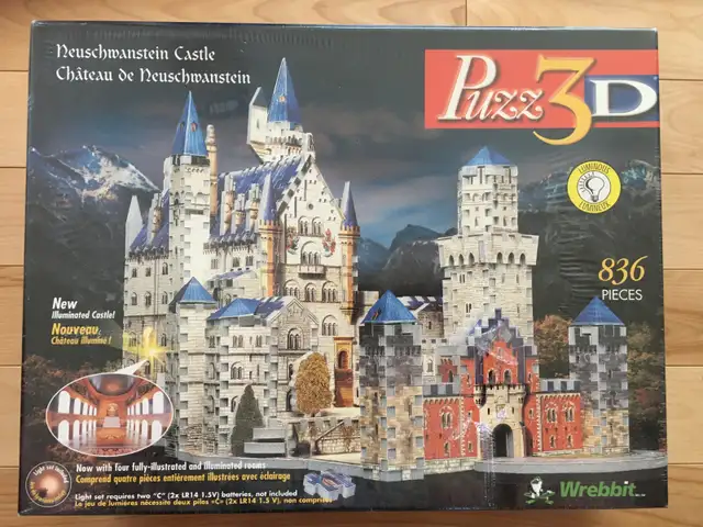 Wrebbit, puzzles 3D (10 CT) – 836 @ 910 pièces (noIX)
