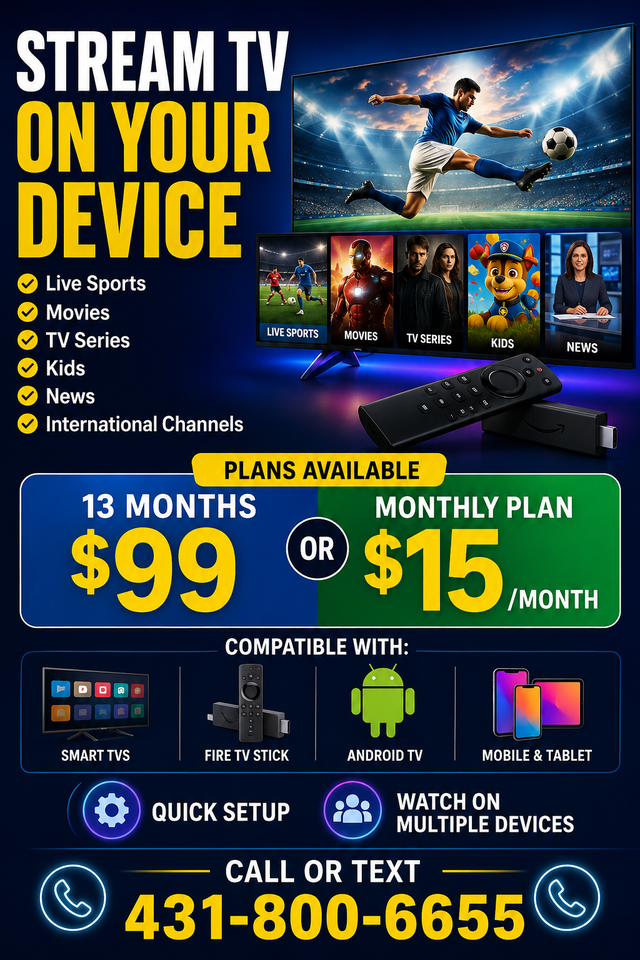 Watch Your Favorite Entertainment on Any Device