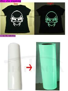 CDU-34 20inch x 1yard PU Heat Press Transfer Vinyl Glow 002334 - Photo 3