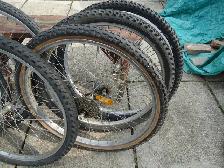 26 inch Bike Wheels with Tires - Photo 2