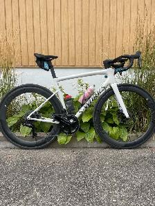 vélo route Specialized Tarmac S-Works 56 cm 12 V Dura ace Di2 - Photo 3