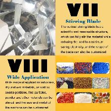 Industrial Stainless Steel Blander Vertical Color Mixer 056201 - Photo 6
