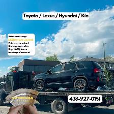 Achat d’auto pour scrap / recyclage / piece au meilleur prix!