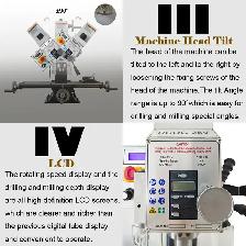 Promotion R8 Brushless Precision Milling Drilling Machine 056765 - Photo 7