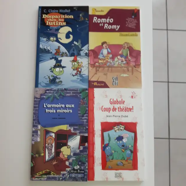 12LIVRES NEUFS JEUNESSE 4à8ans PANIQUE BORD: PROFESSEUR $3.00CHA