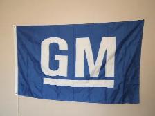 New Outdoor/indoor General Motors Flags 3ft x 5ft