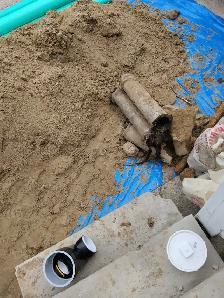 PLUMBING DRAIN ROUGH IN SUMP PUMP ISSUE WATERPROOFING BASEMENT - Photo 8