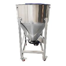 220Lbs Feed Mixer 201 Stainless Steel Mixing Machine 021583 - Photo 9