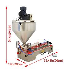 50-500ml Paste Filling Machine w/Vertical Mixing Hopper160434 - Photo 3