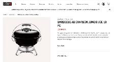 BBQ portatif au charbon de bois Weber