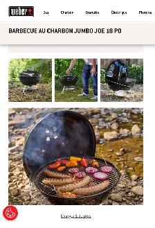 BBQ portatif au charbon de bois Weber - Photo 2