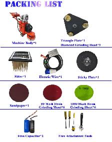 Promotion Hand-push Cement Ground Concrete Floor Grinder 238011 - Photo 9