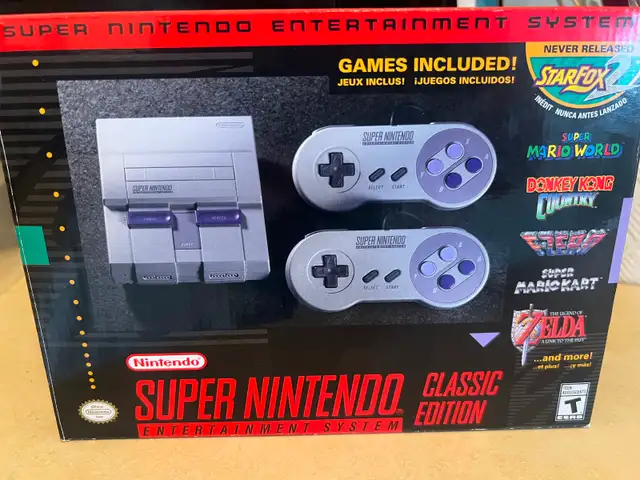 Official Super Nintendo Classic mini for sale