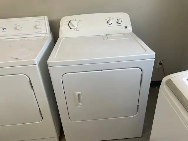 Sécheuse seule traditionnelle blanche Kenmore