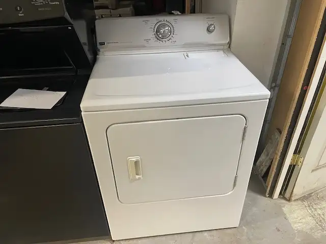 Sécheuse seule traditionnelle blanche Maytag
